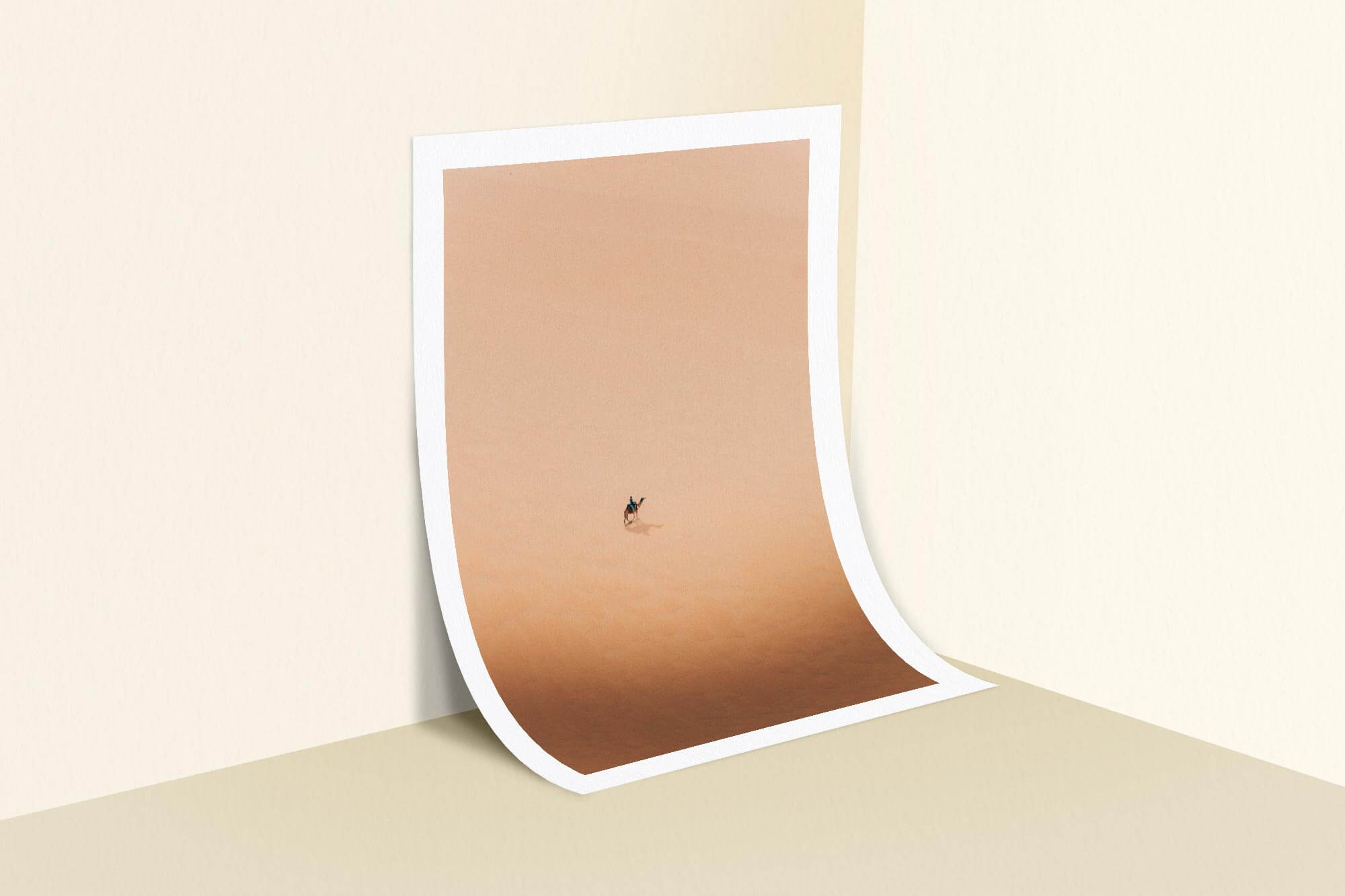 Free A4 Classy Paper PSD Mockup For Branding